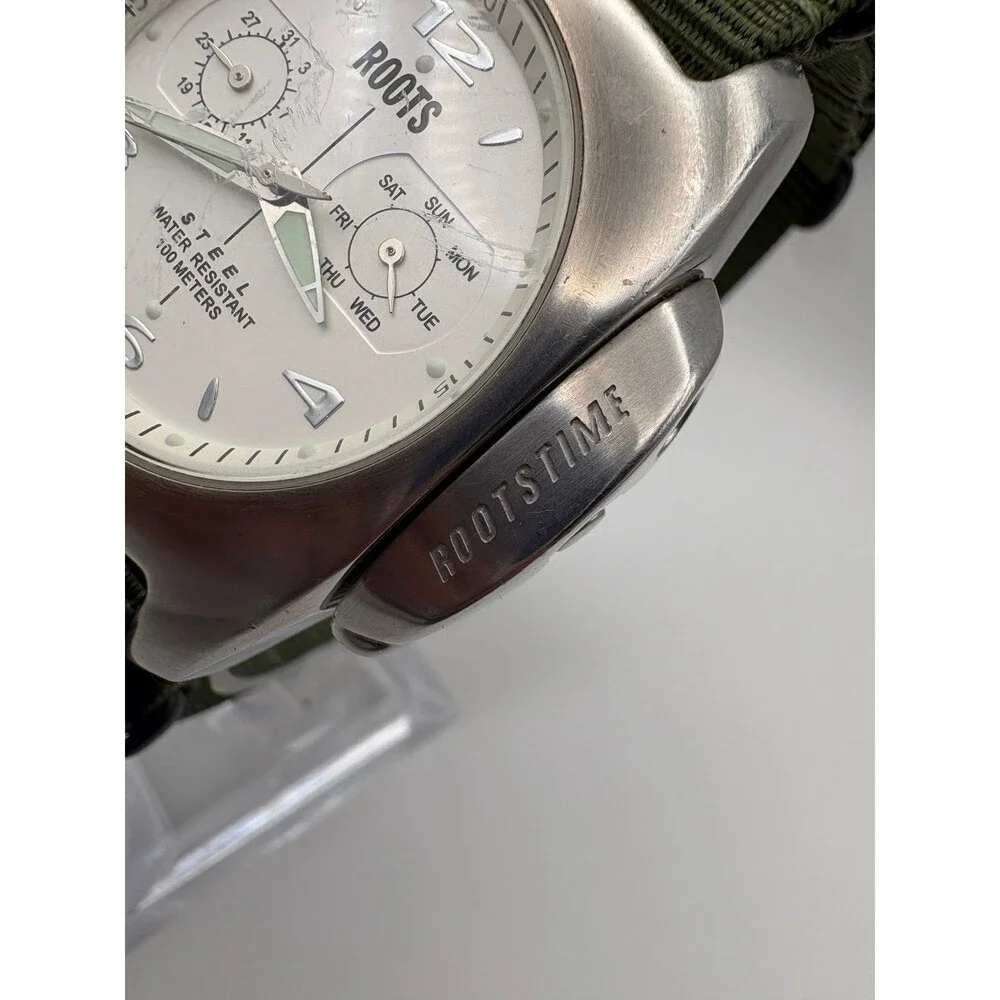 Vintage Roots Protocol R458 Men's Watch White Dial 100M | Crown Guard